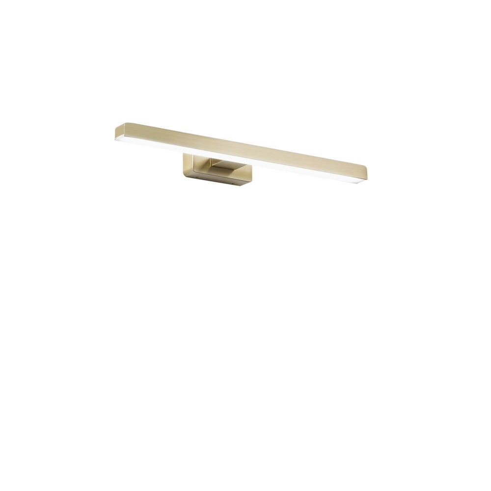 PLAFONIERA LED LANCER ORO SATIN. IN METALLO 10WDOB 400MM