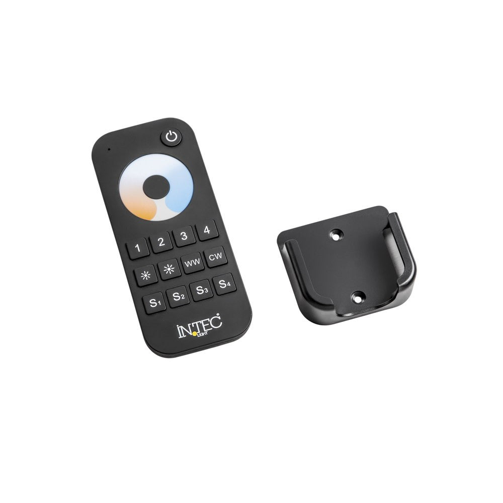 RADIOCOMANDO RF 2,4G CONTROLLO CCT BIANCO DINAMICO 4 ZONE 2 CANALI
