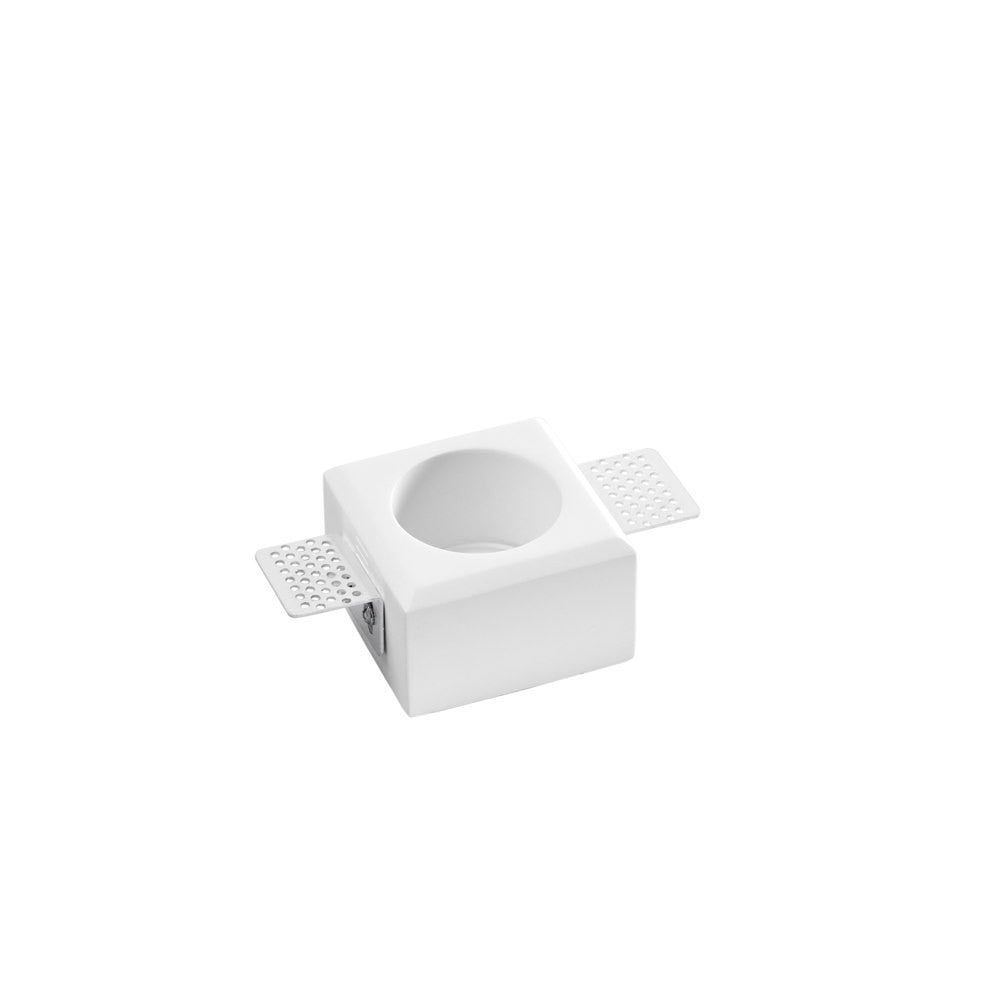 INCASSO MODUS IN GESSO 1XGU10 80X80X50MM