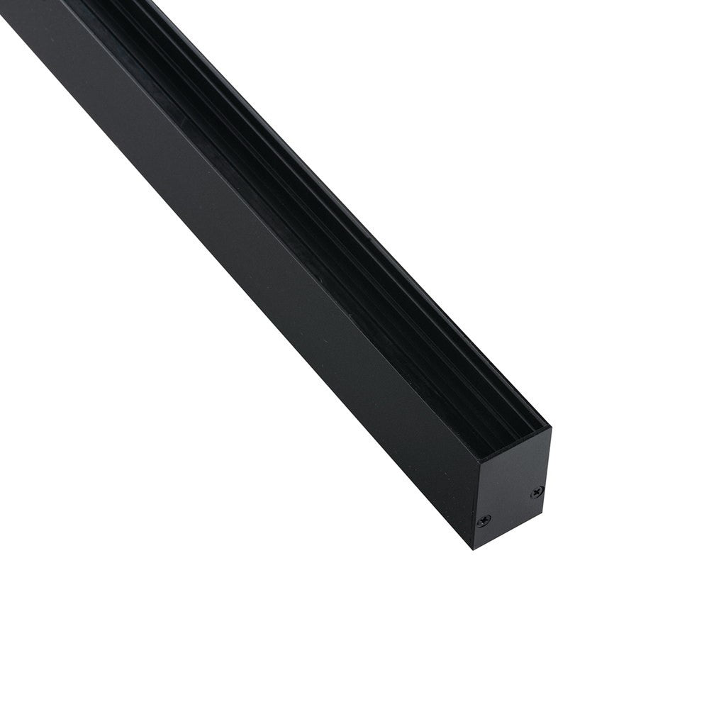 BINARIO DAVINCI NERO A SOFFITTO/SOSPENSIONE 200X4,2X2,6CM