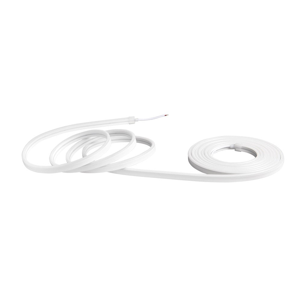 NEON STRIP FLEX 2 STAFFE INCLUSE/M 24V 12W/M 6000LM 4000K IP65 CRI>90 500X0,6X1,3CM