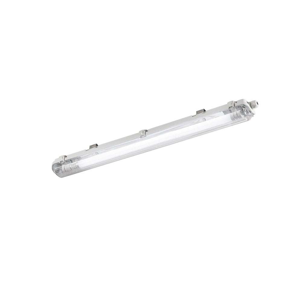 PLAFONIERA STAGNA LED ATLANTIC SILVER 1XT8 INCLUSO IP65 60CM