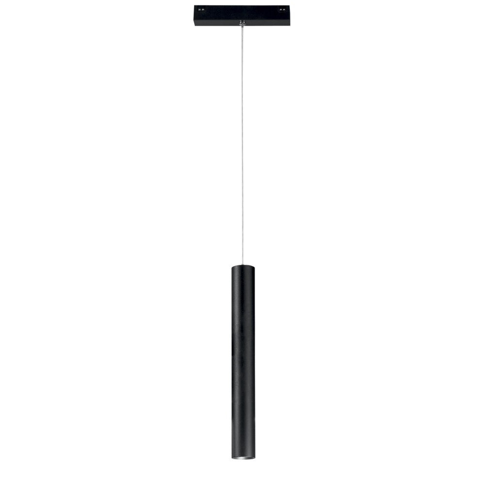 SOSPENSIONE DAVINCI TUBO NERO LED 48V 3W 300LM 3000K 30X16,1X3,5CM