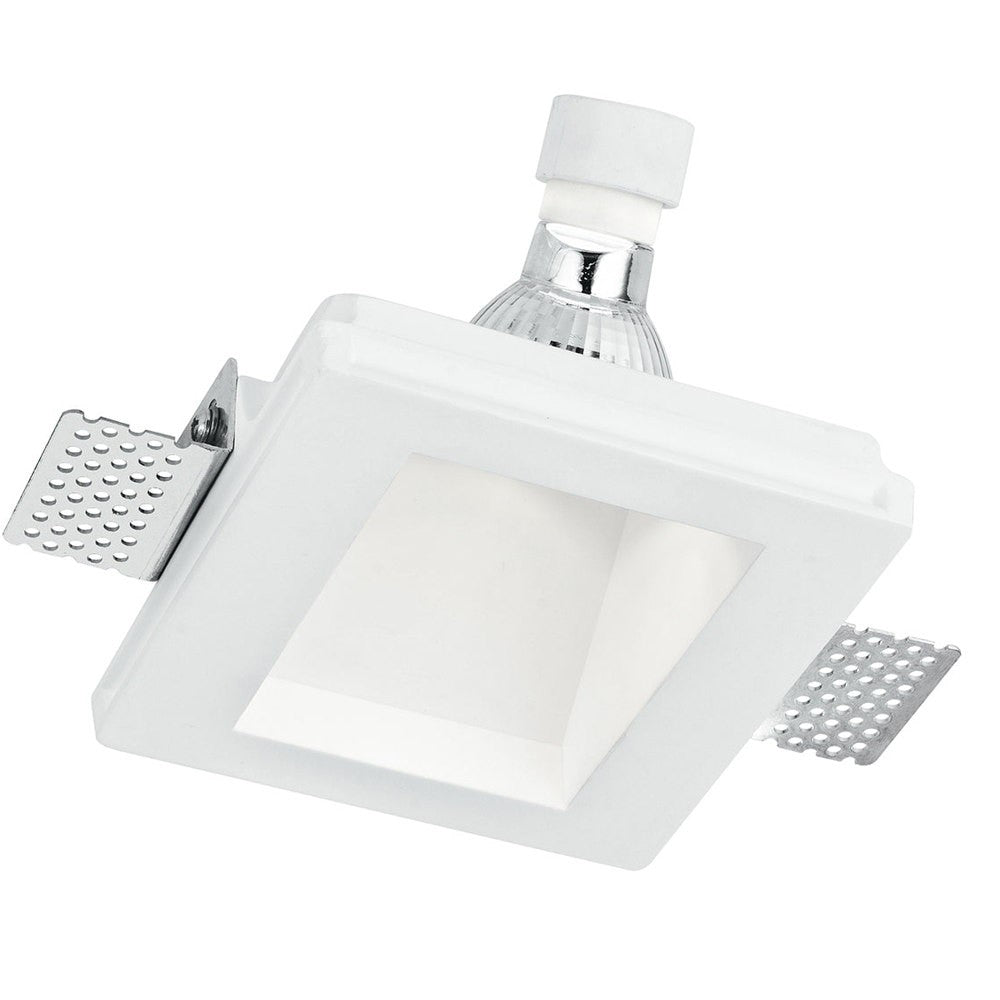 INCASSO GHOST BIANCO 1XGU10 12X12X5,5CM