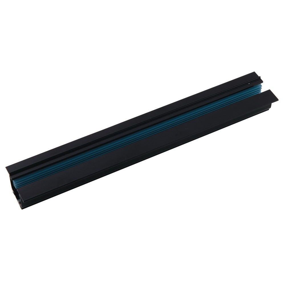 BINARIO INCASSO TRIFASE NERO INCLUSO TAPPI 200X5,5X3,3CM