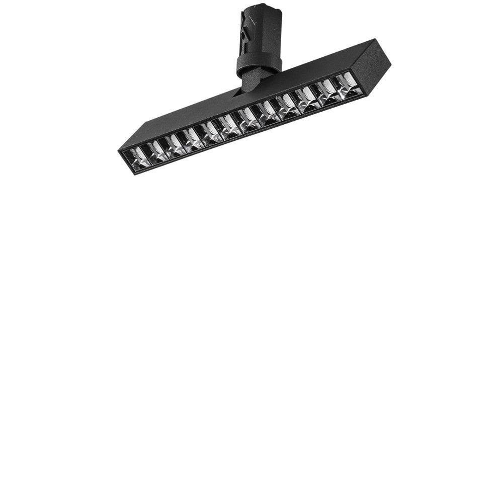 LAMPADA LED LINEARE SHIFT 6V NERO IN METALLO 12W 3000K 219X31X93MM