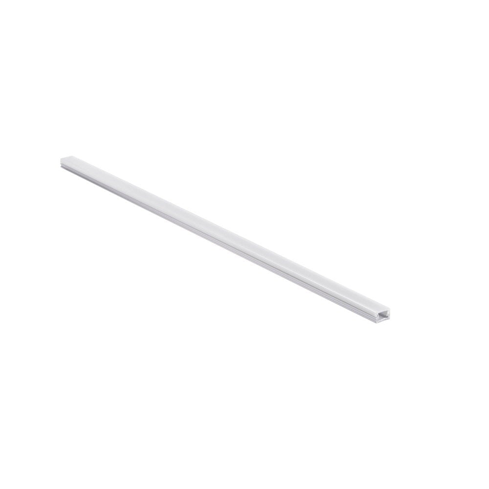 PROFILO ULTRA ALLUMINIO/OPALE TAPPI E STAFFE INCLUSE 200X1,2X0,78CM