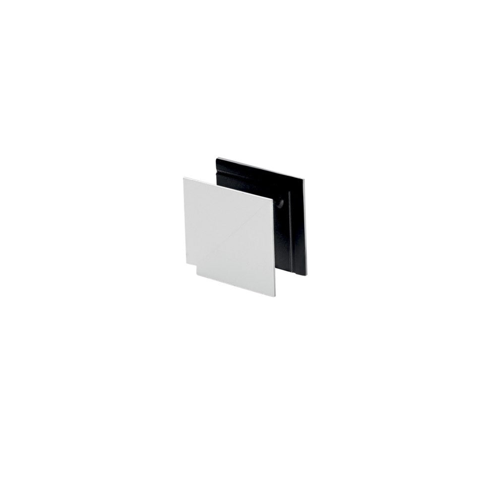 CONNETTORE ANGOLARE VERTICALE BIANCO PER BINARIO DAVINCI 4,2X4,2X2,6CM