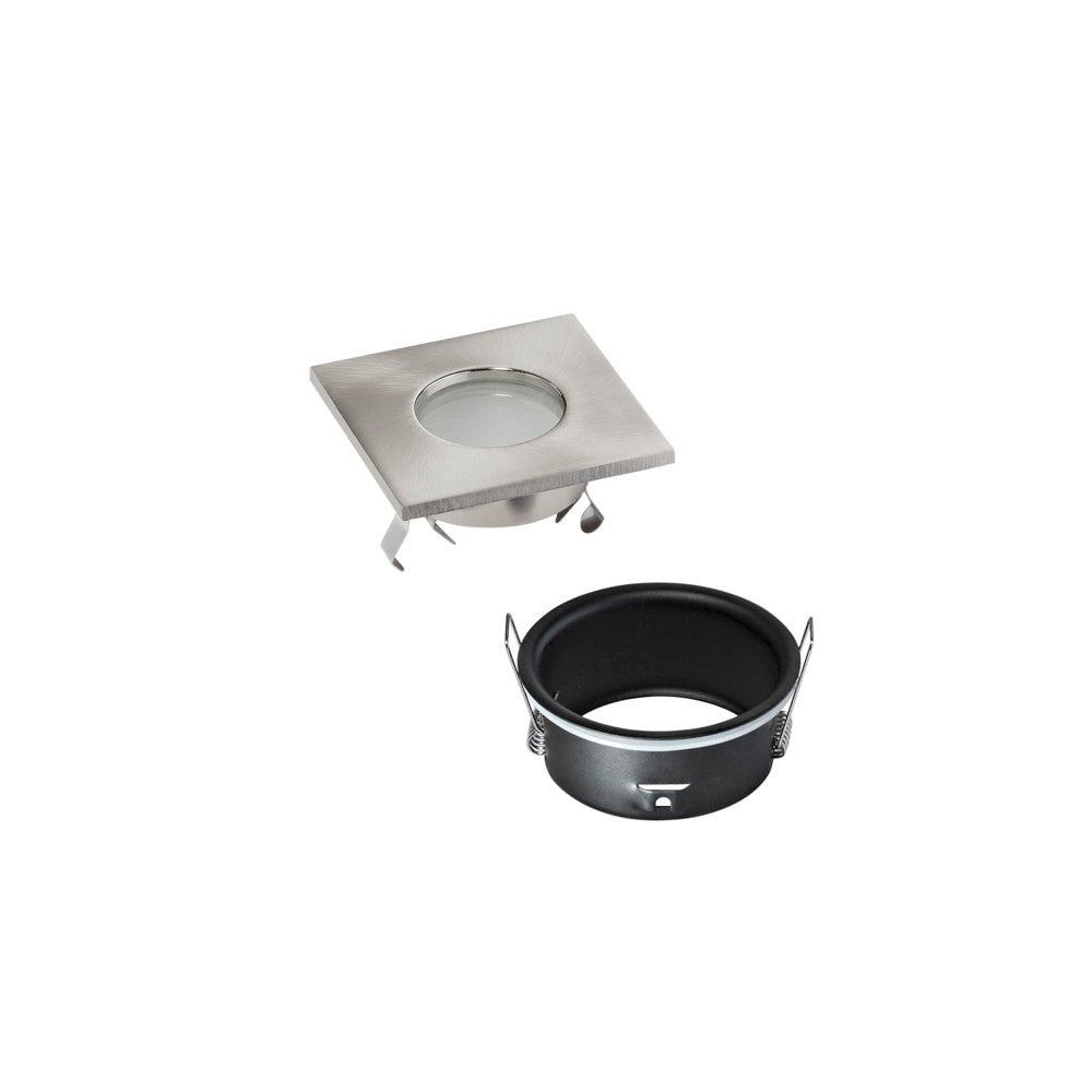 FARETTO VIPER NIKEL QUADRATO IP65 8,2X8,2X5,6CM