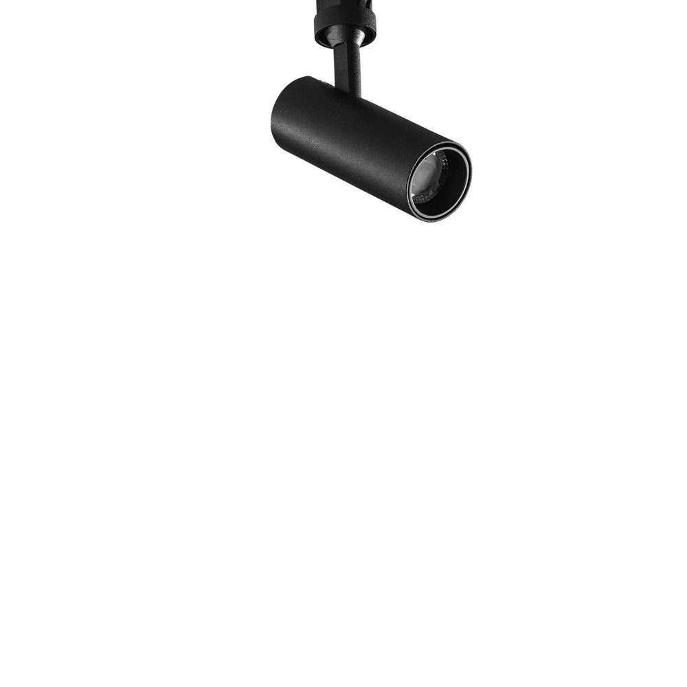 SPOT LED SHIFT NERO IN METALLO 8W 3000K Ø40xH162MM