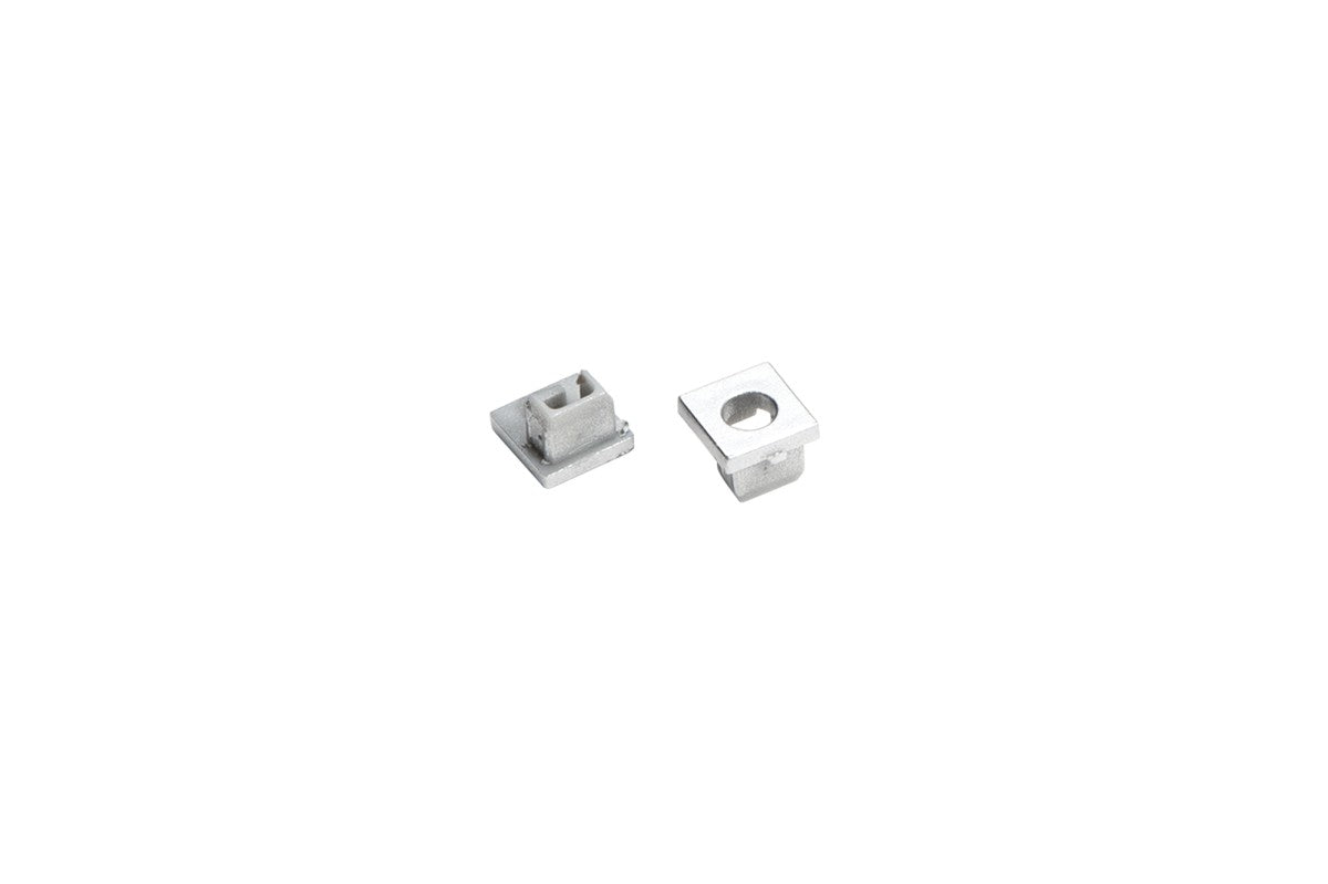 KIT 2 TAPPI PER PROFILO MICRO SILVER
