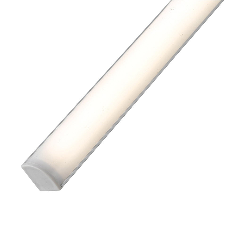 BARRA LED ANGOLARE UNIX SILVER 60W 4600LM 4000K DRIVER INCLUSO 210X2,2X1CM