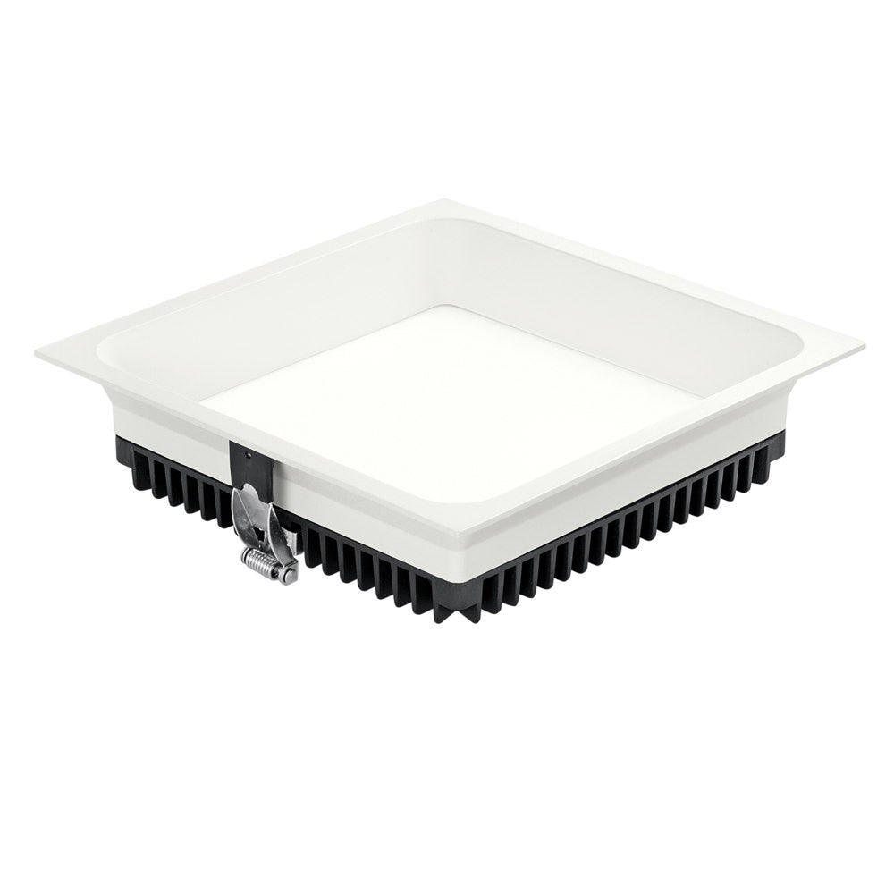 INCASSO LED XANTO BIANCO QUADRATO 30W CCT 22X22X5,5CM