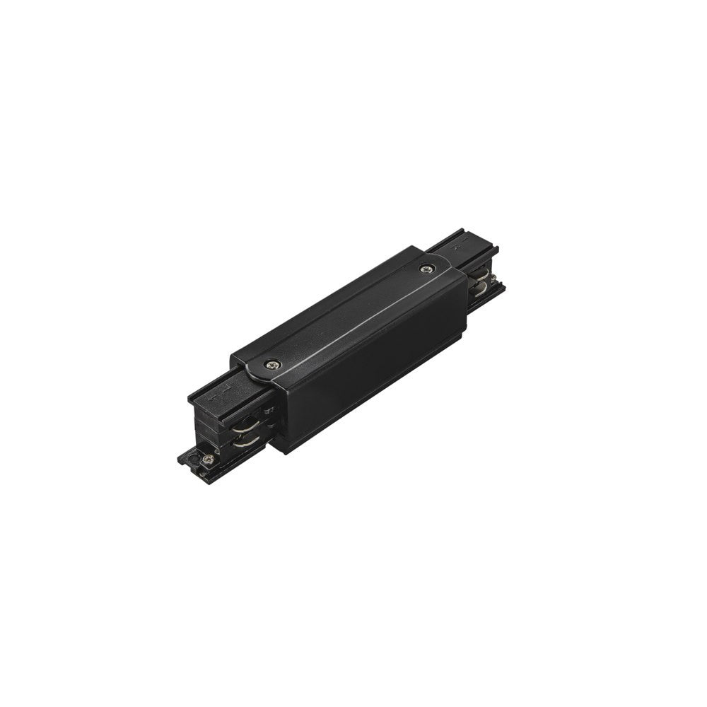 CONNESSIONE LINEARE PER BINARIO TRIFASE RAIL NERO 18,17X3,44X4,2CM