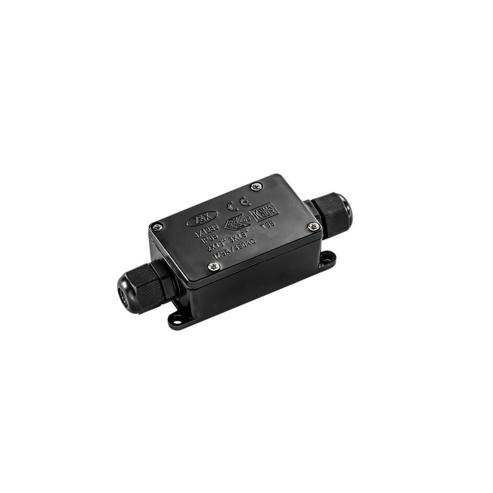 SCATOLA CONNESSIONE IP68 A DUE POLI IP68 3X11,5X4,1CM