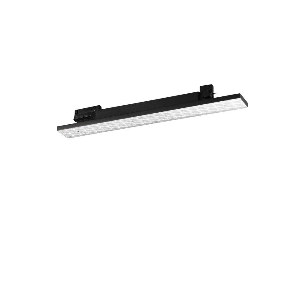 LAMPADA LED LINEARE PER BINARIO MAXWELL NERO 25W 3300LM 4000K 57,7X6,47X7,29CM