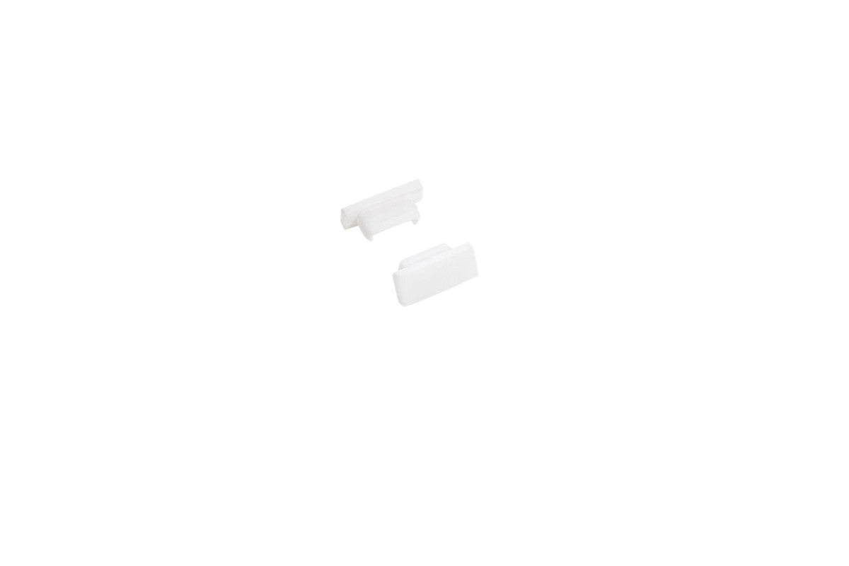 KIT 2 TAPPI PER PROFILO MILANO BIANCO