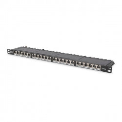 PANNELLO PATCH DIGITUS 24 PORTE CAT6 0,5 UNITA'' SCHERMATO DN91624SSLSH