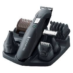 REMINGTON PG6030 - RASOIO ELETTRICO - LAME TITANIO - RICARICABILE - 6 PETTINI - 4 ACCESSORI - LAVABILE