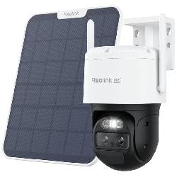 REOLINK TRACKMIX SERIES G770+SP (B4GTMXPT4K09) - TELECAMERA WHITE MOTORIZZATA 4G LTE 4K A BATTERIA