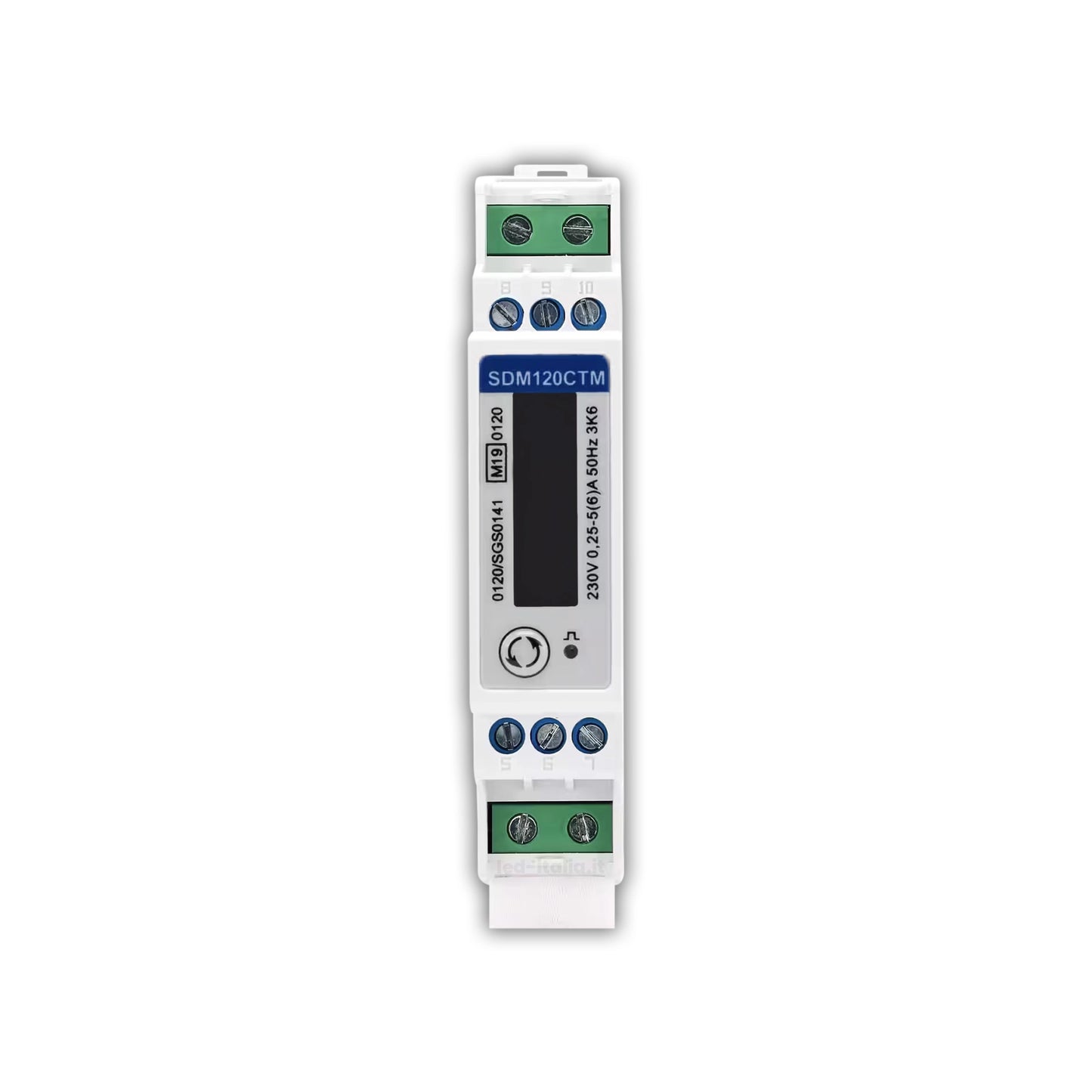 Meter Monofase Eastron con CT Esterno e RS485 Modbus, Contatore Bidirezionale per Sistemi Fotovoltaici con Inverter Deye e Solis, Controllo Energetico e Misurazione Precisa