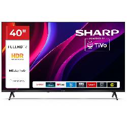SHARP 40HE2245E - 40"" LED FHD - FRAMELESS - COMP. TV SAT - AUDIO DOLBY DIGITAL+ / DTS HD - CHROMECAST - BLACK - IT