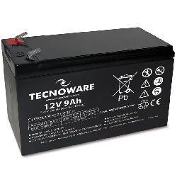 TECNOWARE POWER BATTERY 12V 9AH (EACPE12V09ATWP) - BATTERIA ERMETICA AL PIOMBO