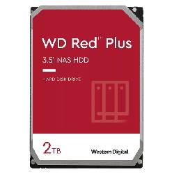 WESTERN DIGITAL WD RED PLUS HDD 2TB (WD20EFPX) - HARD DISK INTERNO - 3.5"" - IDEALE PER NAS