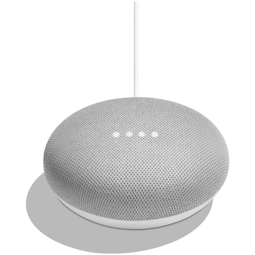 Google Home Mini con Altoparlante Colore Carbone con Adattatore