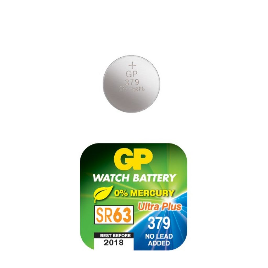 Batteria all'Ossido d'Argento 379F / SR521SW (Blister 1 Pezzo)