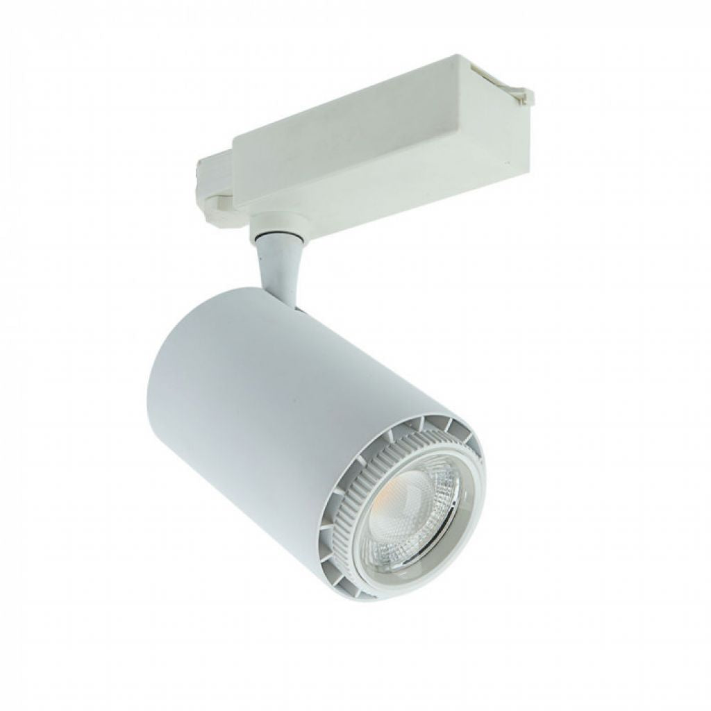 45W LED COB Tracklight White Body 3 in 1