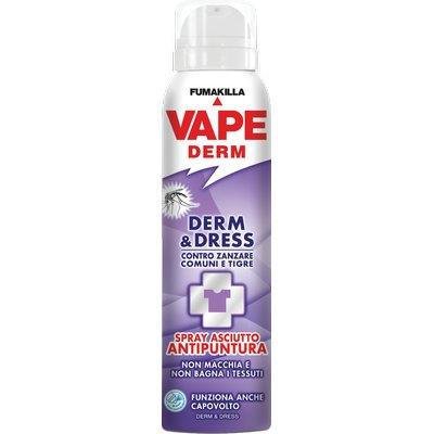 REPELLENTE INSETTI VAPE DERM E DRESS