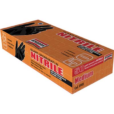 GUANTO NITRILE SPESSORATO MONOUSO AREXONS