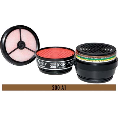 FILTRO X RESPIRATORE A MASCHERA POLIMASK 100 SEKUR