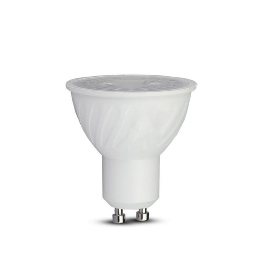 LED Spotlight Samsung Chip - GU10 6.5W Ripple Plastic 38`D 4000K Dimmable