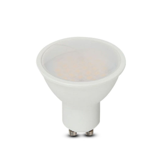 LED Spotlight Samsung Chip - GU10 5W Smooth Plastic 110`D 3000K