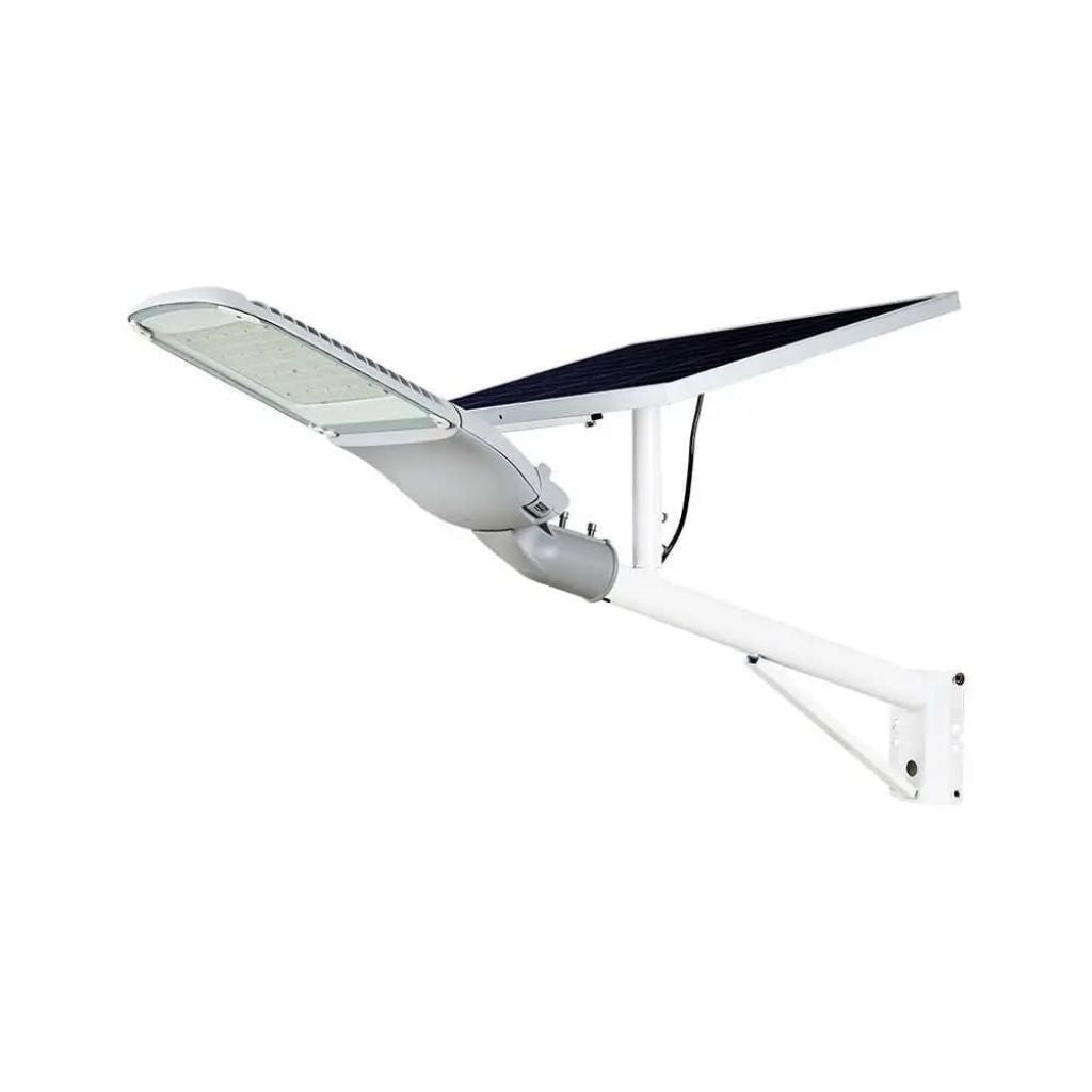 LED Solar Street Light SAMSUNG CHIP - White Body 6000K