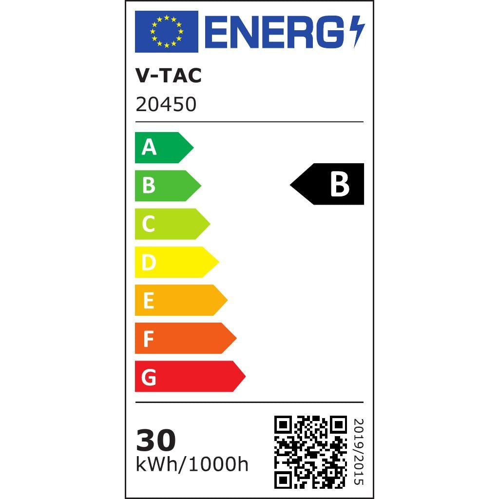 30W LED SAMSUNG CHIP G8 Black Body 6400K 157LM/W