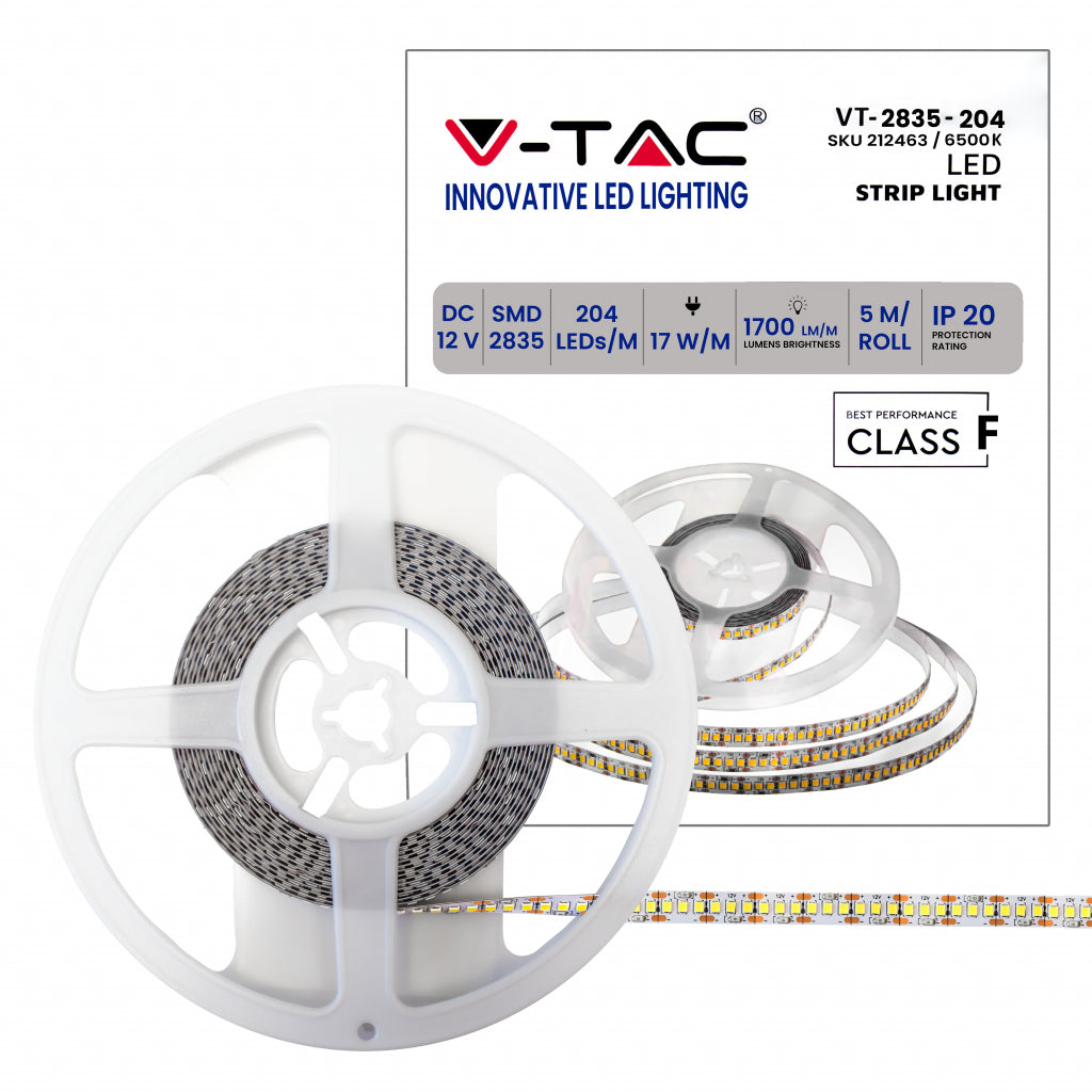 LED Strip SMD2835 - 204 LEDs 6400K IP20