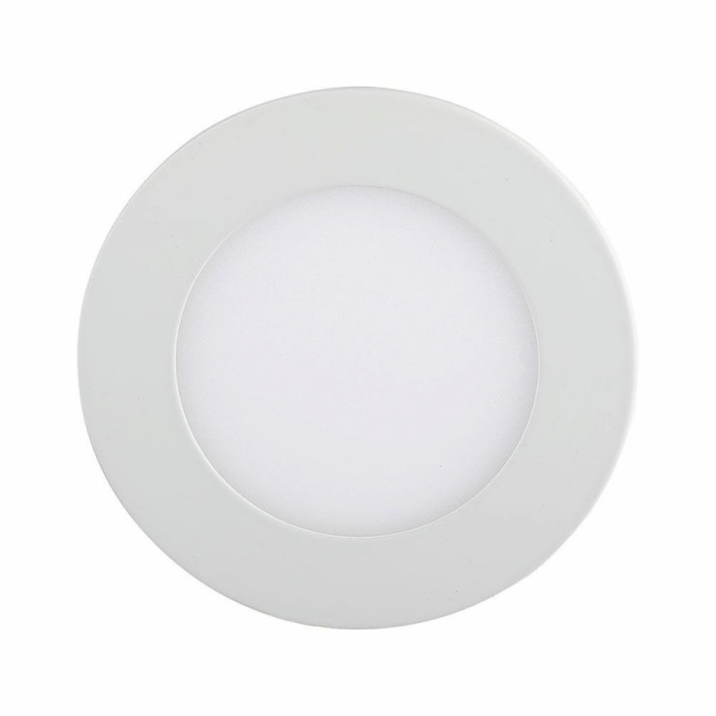 3W Led Panel Light With Emc Driver 3000K Round