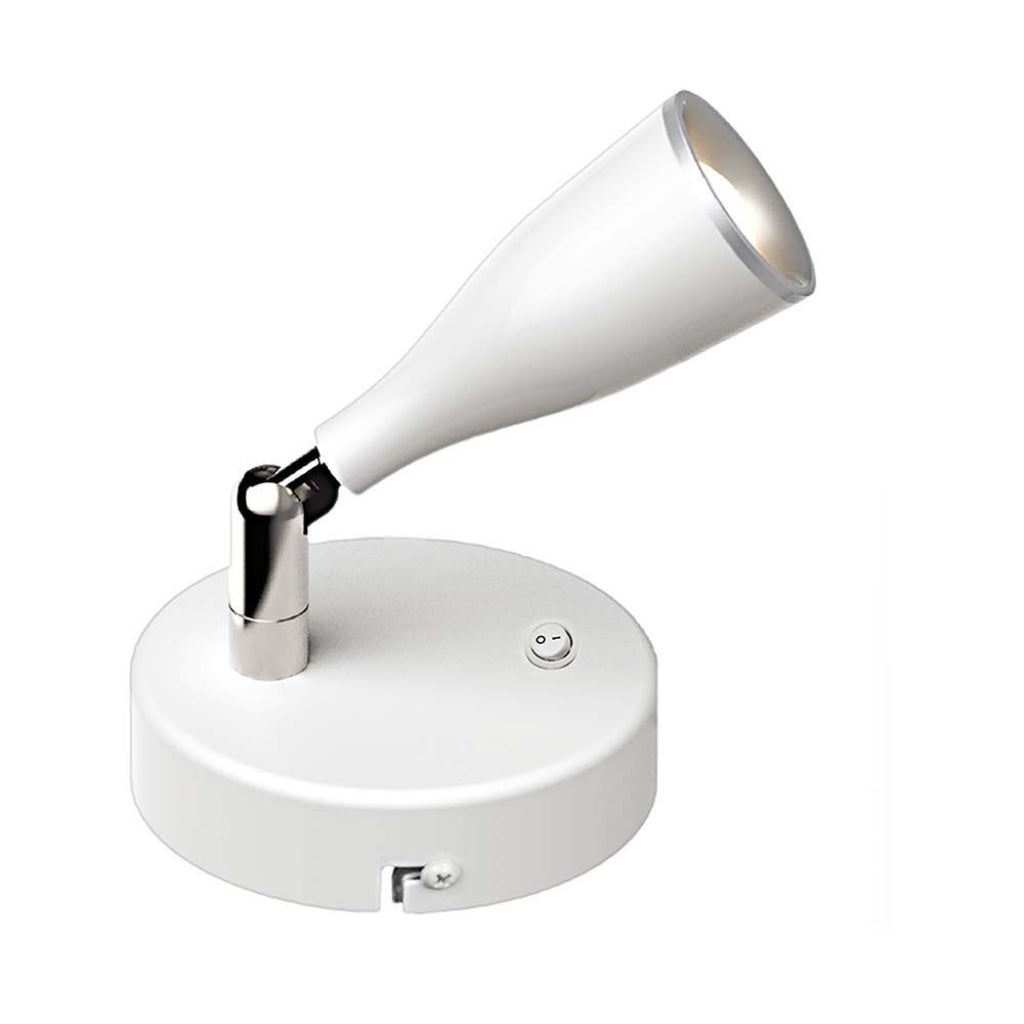 4.5W Led Wall Lamp With Switch 4000K White