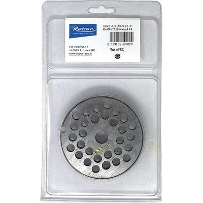 PIASTRA X TRITACARNE MANUALE REBER