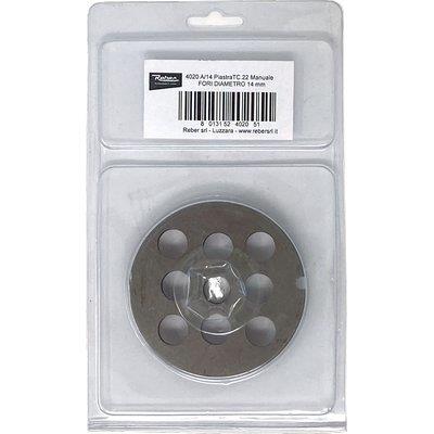 PIASTRA X TRITACARNE MANUALE REBER