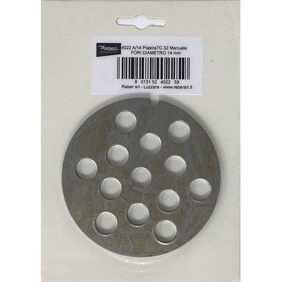 PIASTRA X TRITACARNE MANUALE REBER