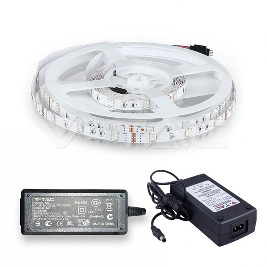 LED Strip Set SMD5050 30 LEDs RGB IP44  /2124+2671+3625/