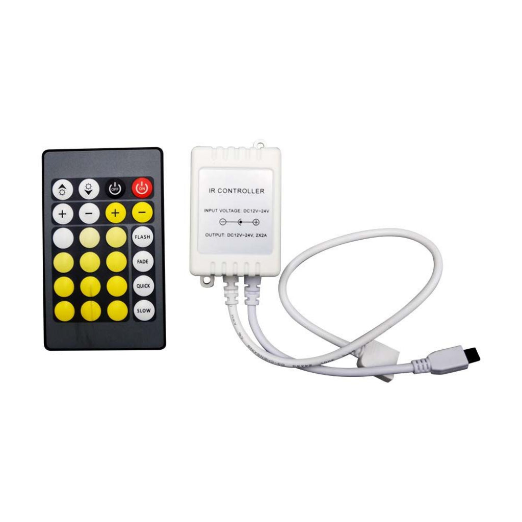 Infrared ControLED with Remote Control 3In1+RGB 24 Buttons