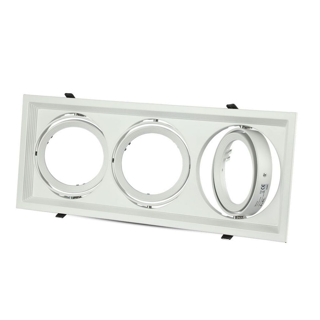 3xAR111 Fitting White