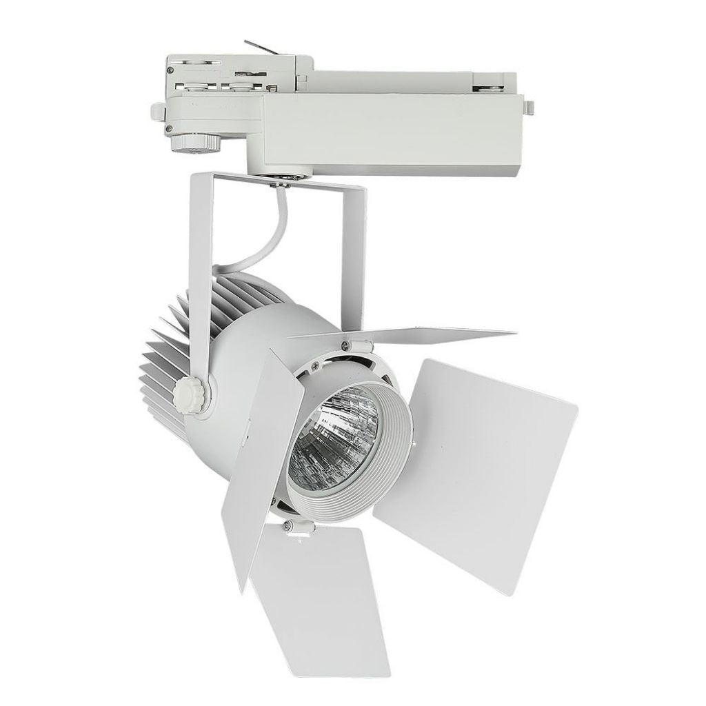 33W LED Tracklight Samsung Chip White Body 4000K