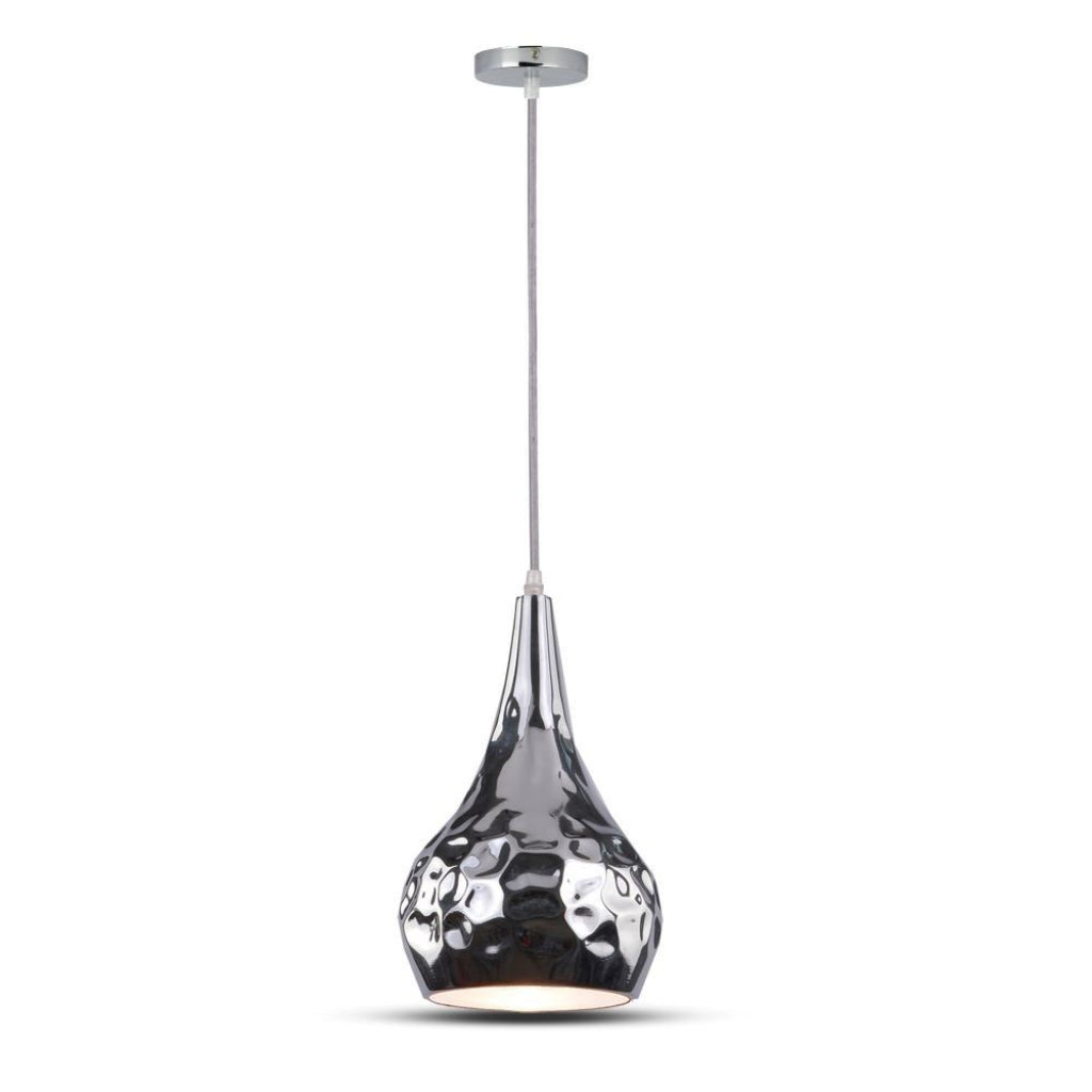 Chrome Pendant Light Holder Diametro 180 Long