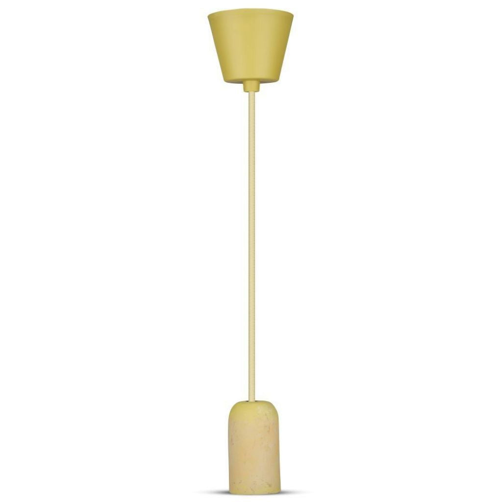 Cocrete Pendant Light Yellow